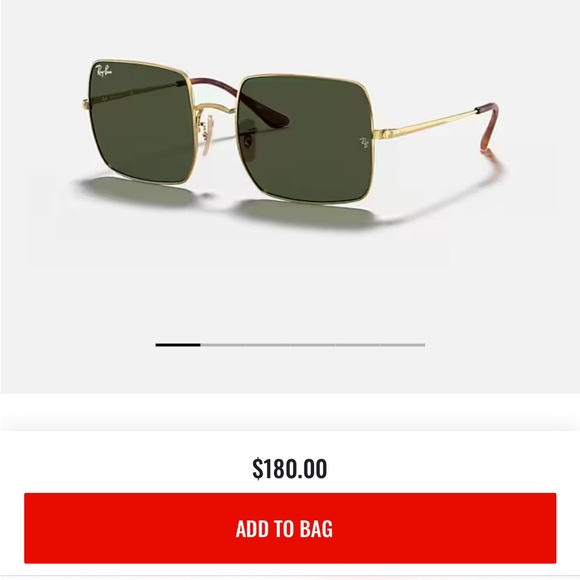 Ray-Ban 1971 Square Classic Sunglasses - Picture 2 of 6